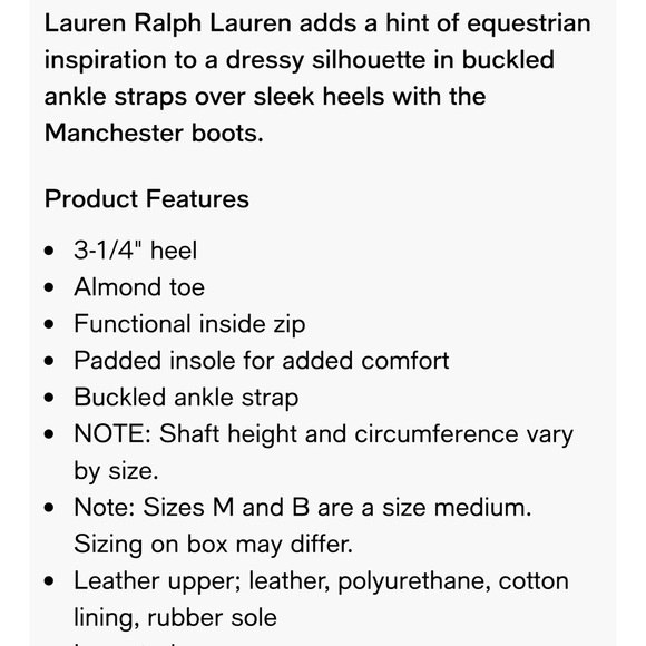 Ralph Lauren Elegant Brown Knee-High Manchester Buckled Dress Boots - Picture 8 of 8